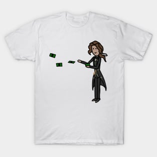 D.M. Throw Money Cartoon T-Shirt